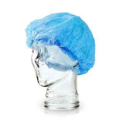 Medical Bouffant Cap Disposable Non-Woven Double Elastic Surgical Bouffant Cap