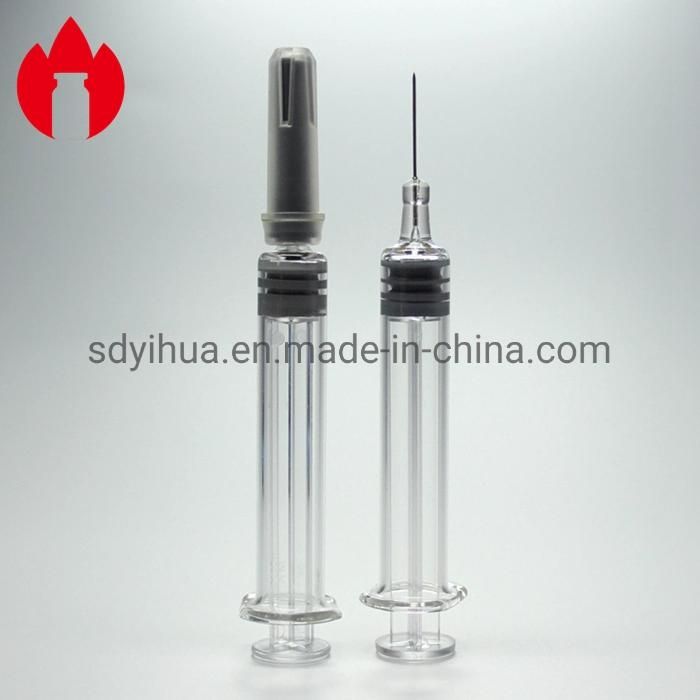 Glass Cartridge Syringe for Medical Injection