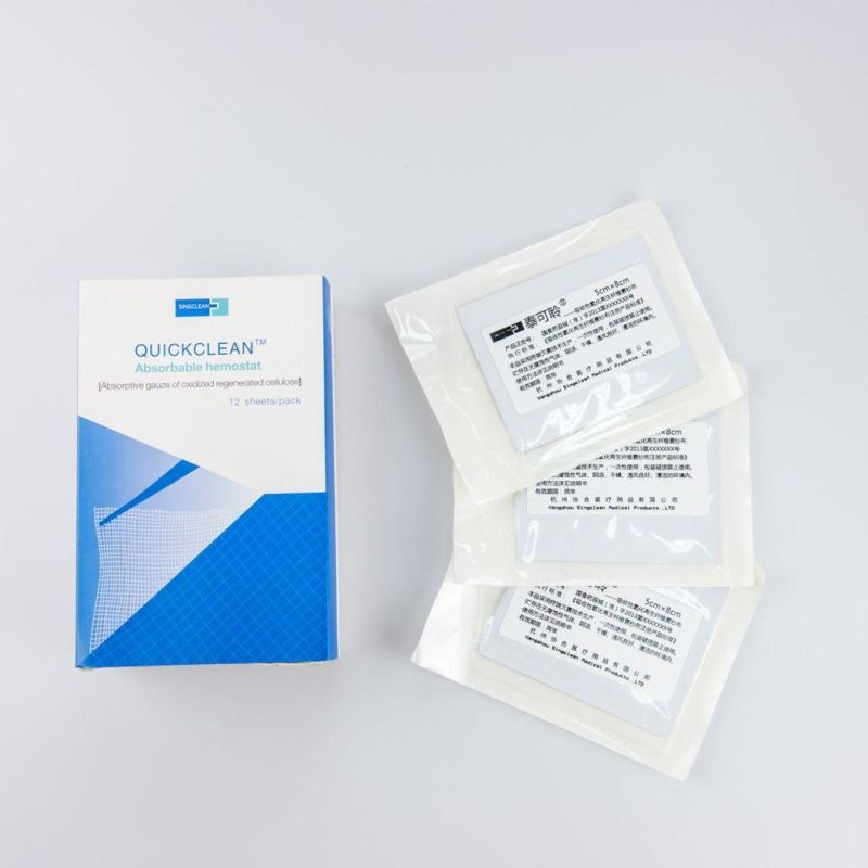 Absorbable Gauze for Stop Bleeding Fast