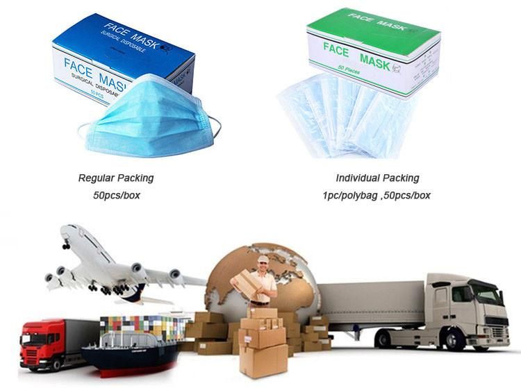 Surgical Medical Face Mask Disposable with Tie-on Factory Supply