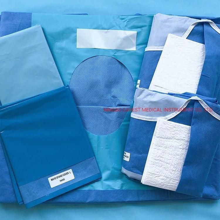 Factory Supply Sterile Surgical Delivery Pack Portable Disposable Ob Pack