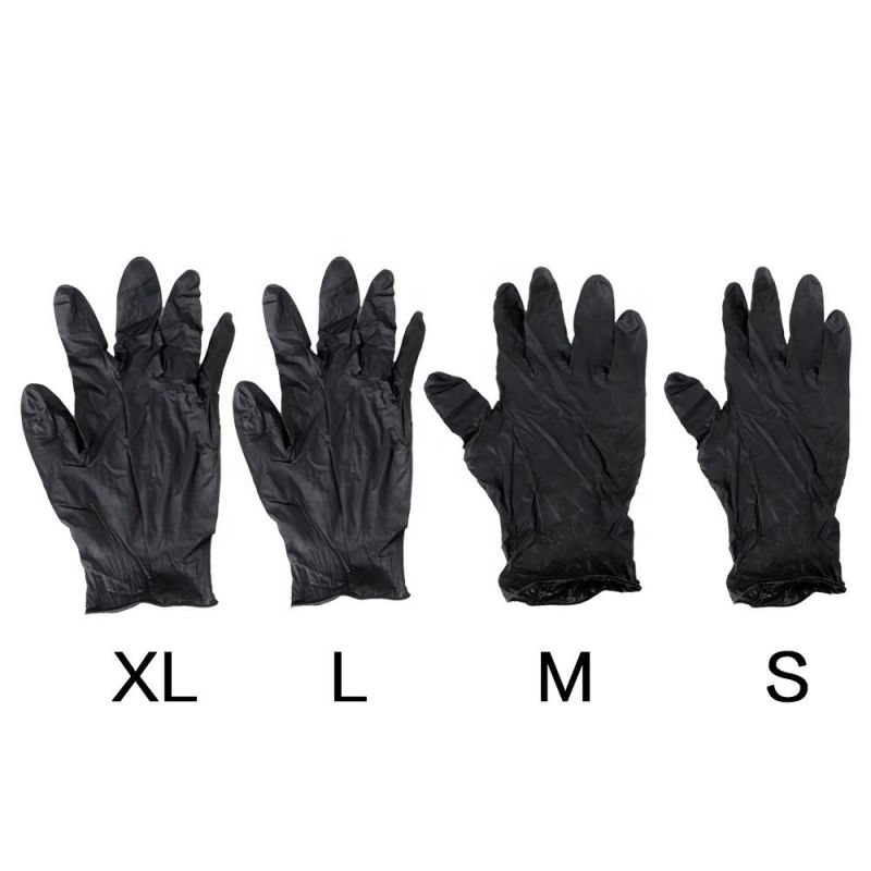 Glove Nitrile Rigoss Nitrile Blue Color Gloves PVC Nitrile Gloves