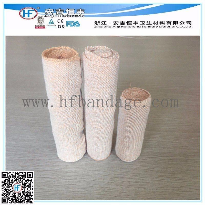 Cheap and Sample Available Manufacturer Direct Sale Elastic Plain Bandage Skin Color 4.5m