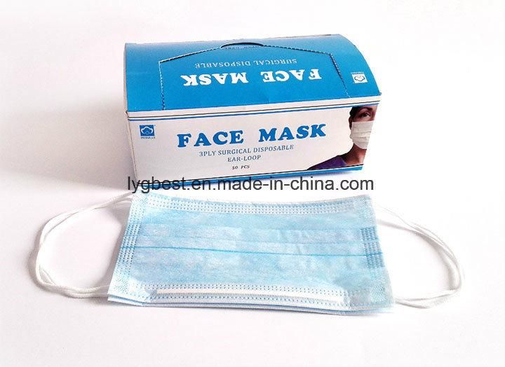 Nonwoven Medical Surgical 3ply Face Mask for Daily Use