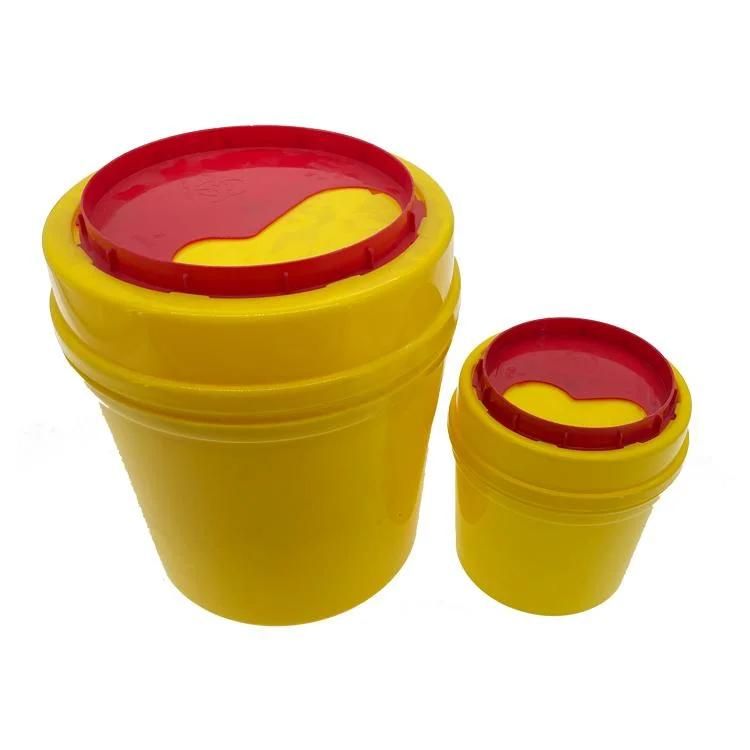 1L Thicken Disposable Sharps Box Hospital Safety Box Blade Needle Recycling Sharps Container Medical Waste Container