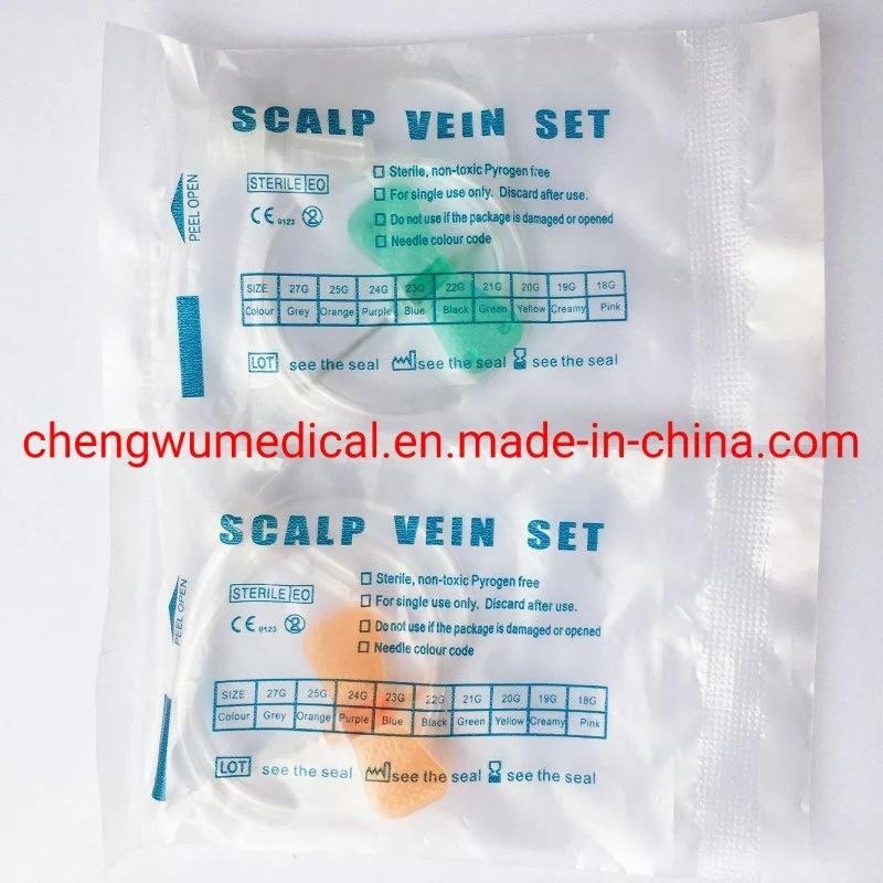 Hot Sale Medical Disposable Butterfly Scalp Vein Set