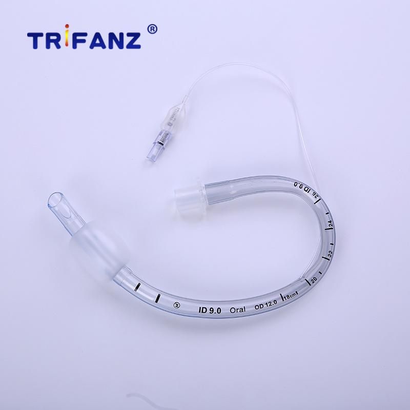 South Facing (oral RAE) Bottom Endotracheal Tubes Cuffed or Uncuffed