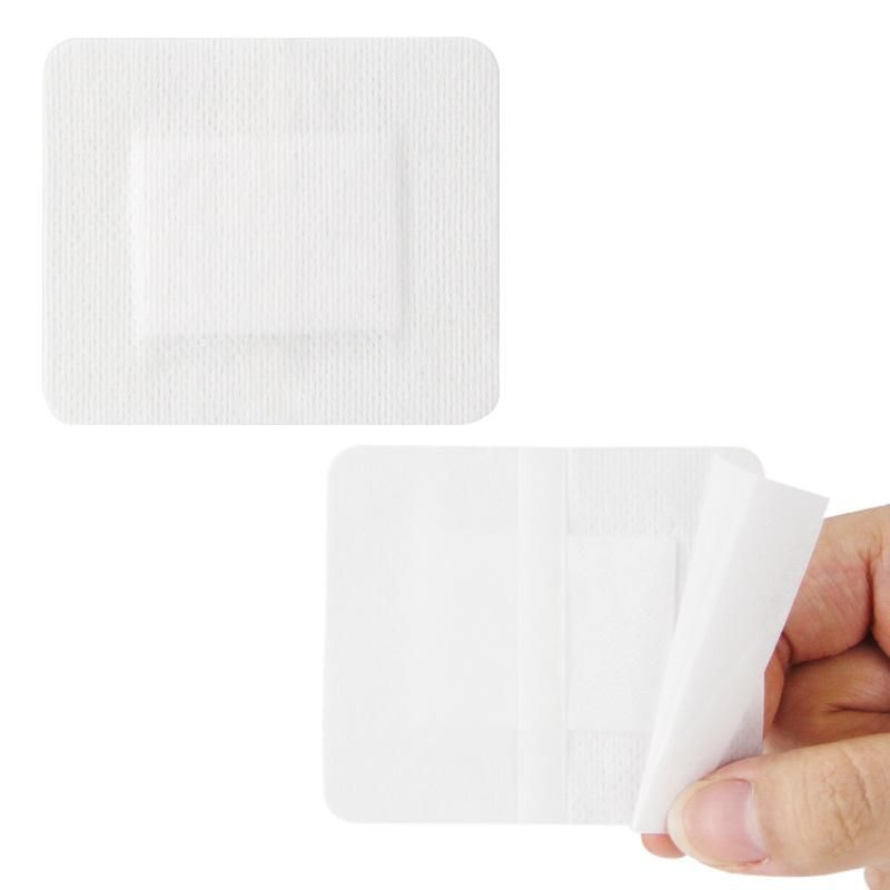 Pre-Cut Dressing Covers Soft Cloth Non Woven Fabric Wound Dressing Patch (10cm X 12cm)