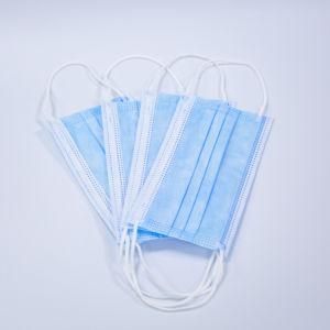 3ply Disposable Non-Woven Mask, Disposable Medical Mask, Non-Woven Three Layer Medical Mask