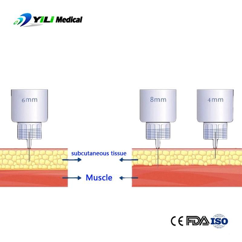 Disposable Medical Safety Comfortable Needles for Insulin Medical Equipment