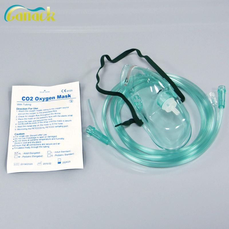 Disposable Medical Oxygen Mask with Reservoir Bag