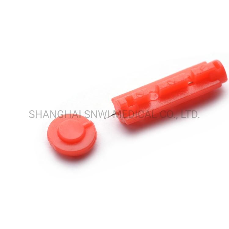 Medical Supply Blood Lancet Plastic Twist Type