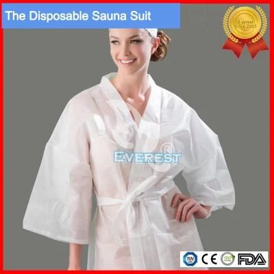 Disposable Non Woven Kimono Robe