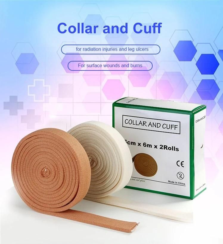 Disposable Medical Hot Sale Sling Bandage White or Skin Color Collar and Cuff