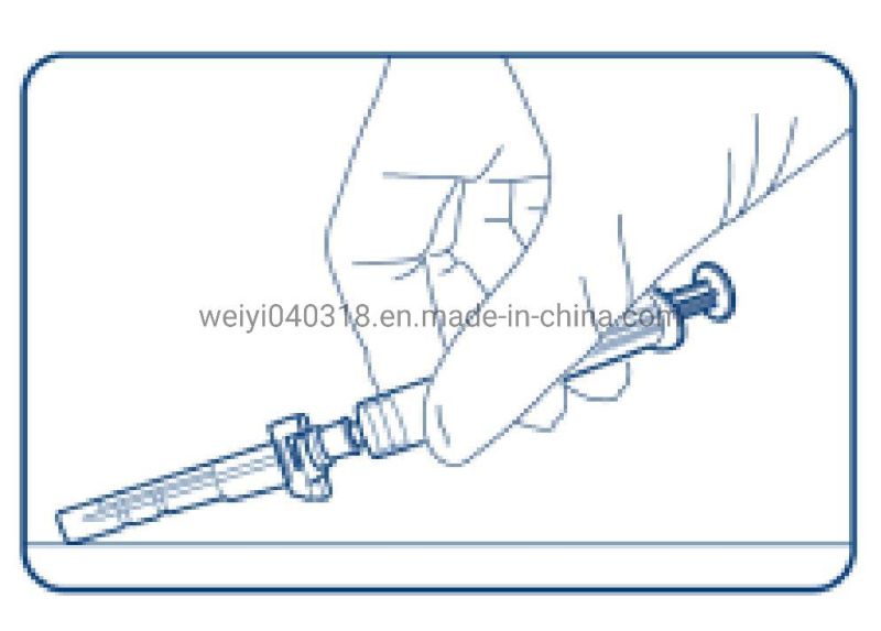 Medical Supply Disposable Syringe with Safety Needle, Mounted, Luer Slip/Luer Lock Syringe 1-50ml with CE FDA ISO 510K Anvisa Kgmp