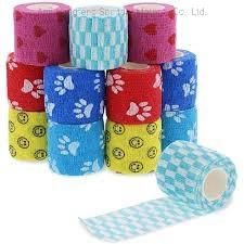 Medical Disposable Elastic Nonwoven Self-Adhesive Bandage First Aid for Animals or Humans