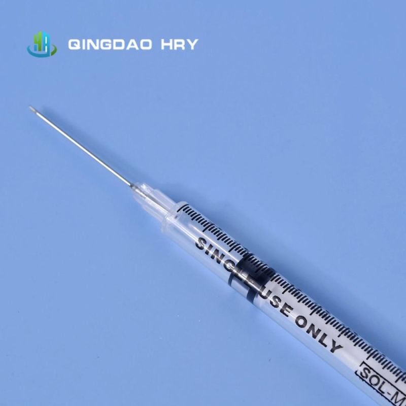 CE FDA 510K Approved Low Dead Space Syringe with Needle