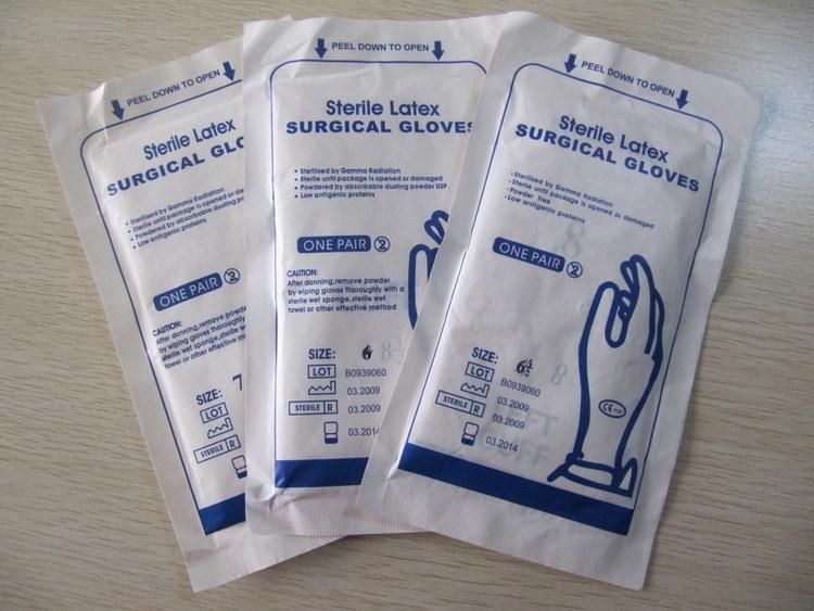 Powder Free Sterile Surgical Gloves for Medical Use