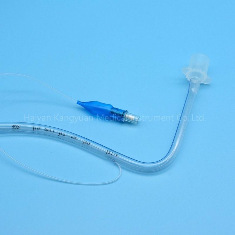 Disposable PVC Endotracheal Tube Preformed Nasal Use Medical Surgical