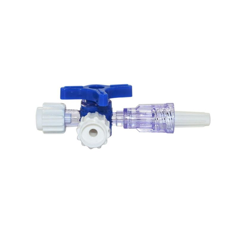 Infusion Accessory Medical Device Plastic Three Way Valve