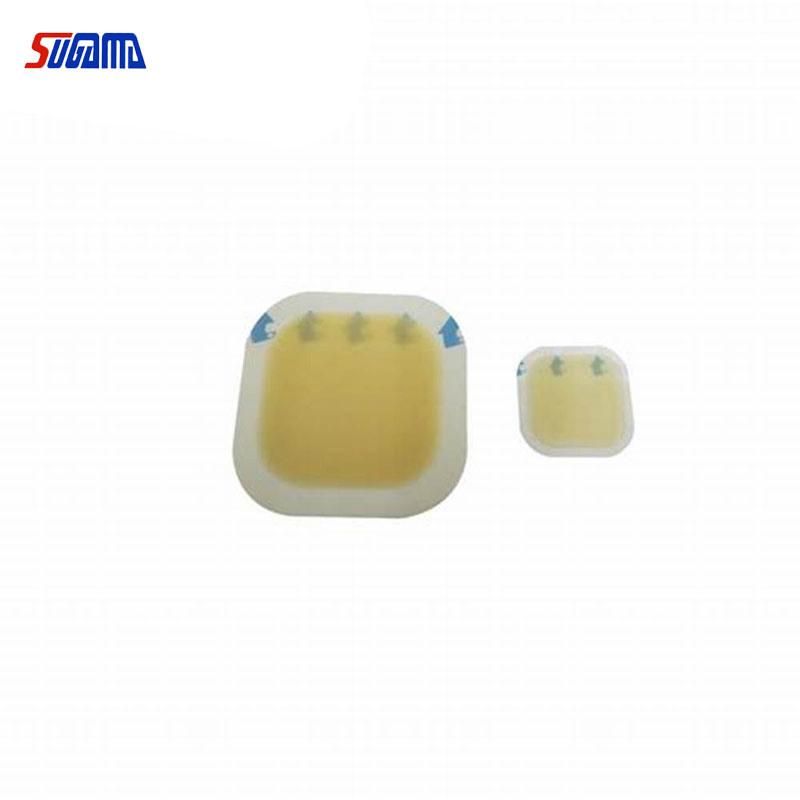 Medical Wound Care and Good Absorption Hydrocolloid Dressing with Border