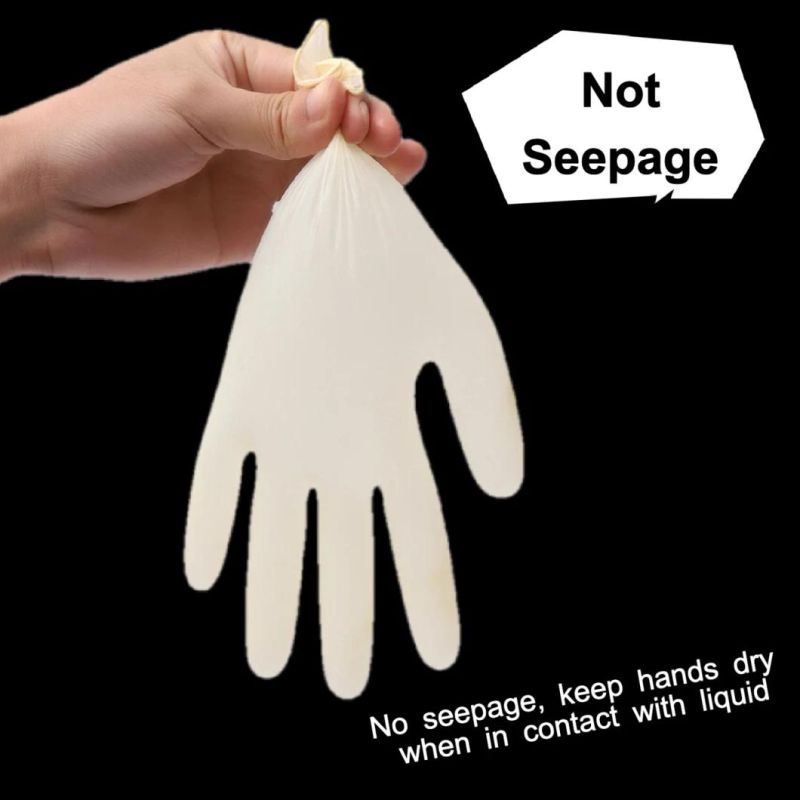 Medico Grade 510K En455 Powder Free Disposable Latex Examination Gloves