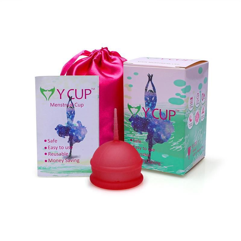 Silicone Menstrual Cup Instead of Sanitary Napkin Aunt Cup, Female Care Menstrual Partner Menstrual Cup