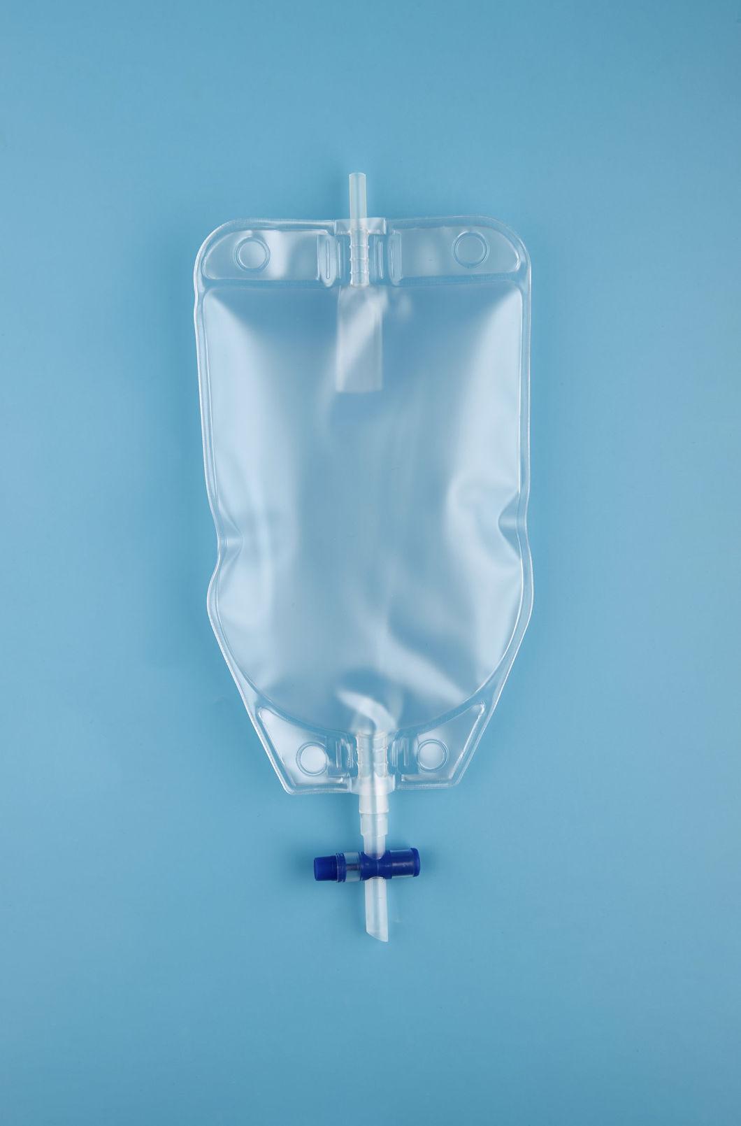 CE ISO Certificate Medical Grade PVC Sterile Urine Drainage Bag