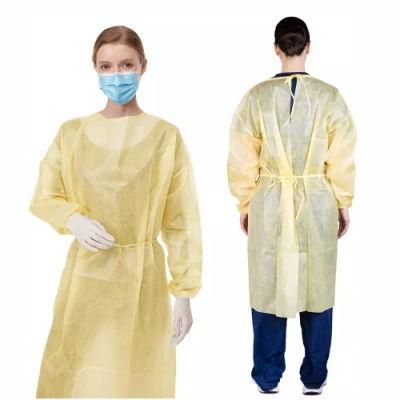 Doctor Isolation Gown Disposable Gown Medical Fabric Conjoined Coverall