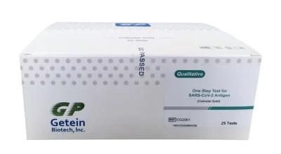 Rapid Antigen Test Kit Exporting with Getein Brand Stock Saliva Self Used