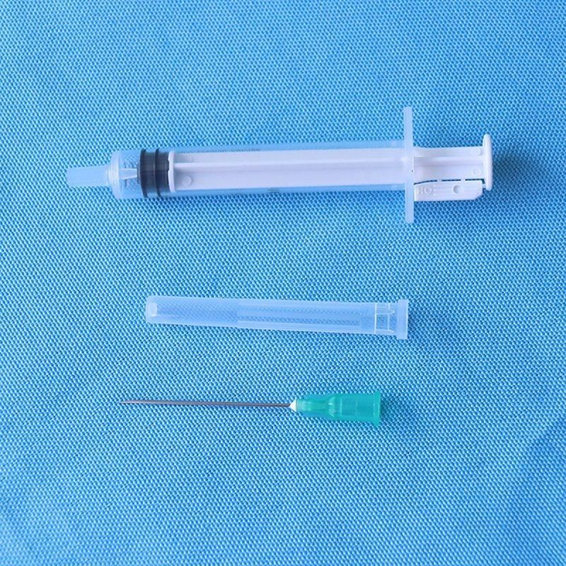 Disposable Sterile Syringe Plastic Vaccine Syringe with Needle