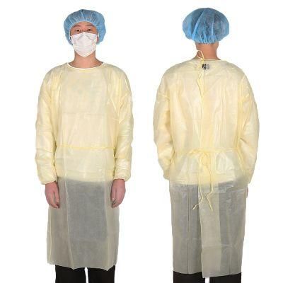 Disposable Isolation Gown SBPP Hospital Uniform Surgical Gown Non Woven Gown for Medical Use