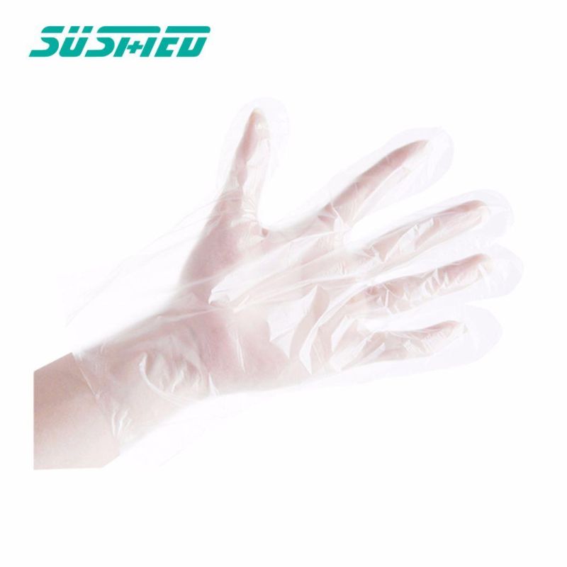 Disposable Transparent Plastic PE PVC Food Grade Glove