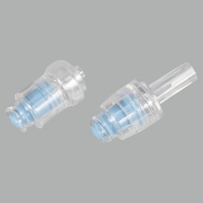 Disposable Infusion Set Accessories Infusion Set Components Y Type Needle Free Connector Needleless Connector, Needle Free Valve Light Proof