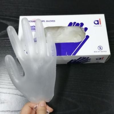 Medical Exam Use Disposable Powder Gloves Non Latex Vinyl Gloves