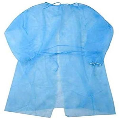 Disposable PP Non Woven Yellow Isolation Gown for Medical Use