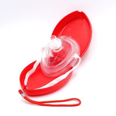 Disposable Hot Sale Single Valve CPR Breathing Mask