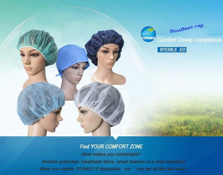 Disposable Surgical Bouffant Cap Doctor Head Cap Surgical Cap