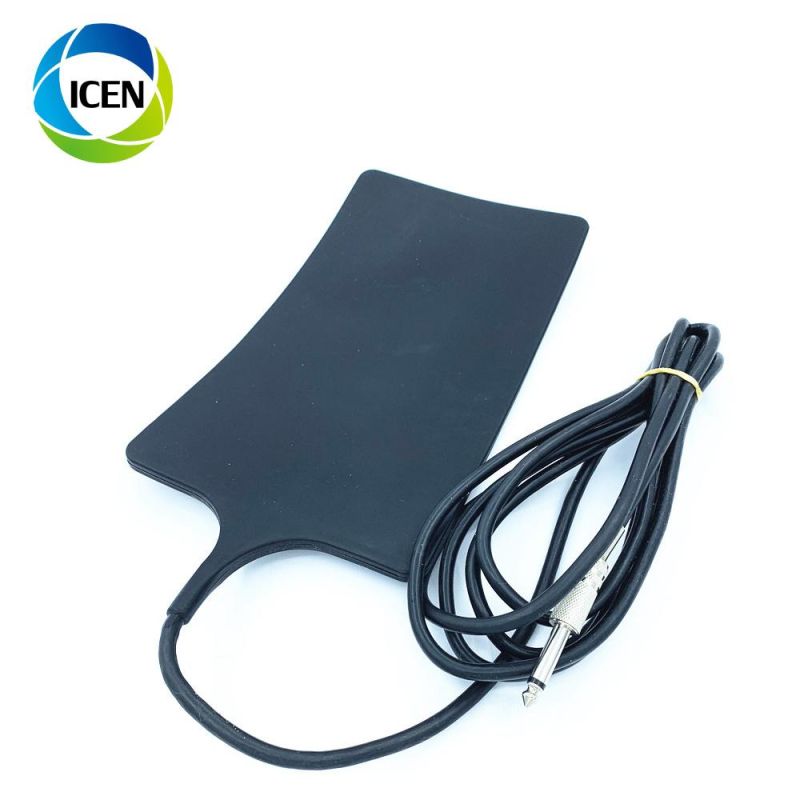 IN-I01 Negative Return Electrode electrosurgical Grounding Plate Diathermy Reusable Silicone Patient Plate