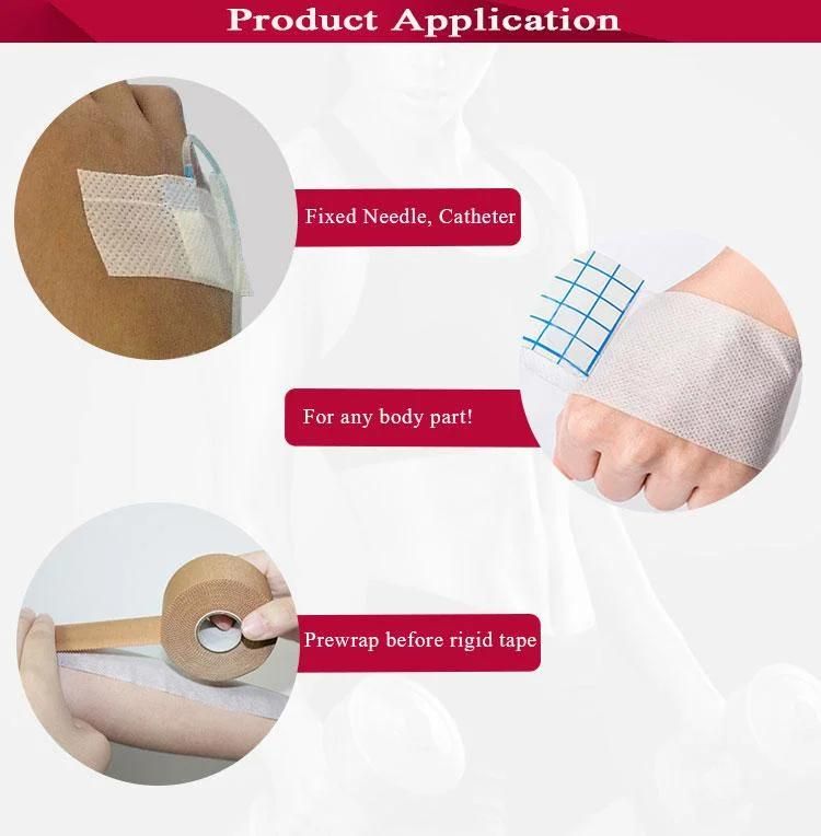 HD336 Non Woven Wound Dressing Fixed Self Adhesive Tape Roll