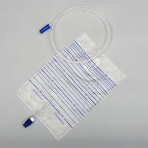 Disposable Sterile Urine Collection Drainage Bag 2000ml with T-Valve