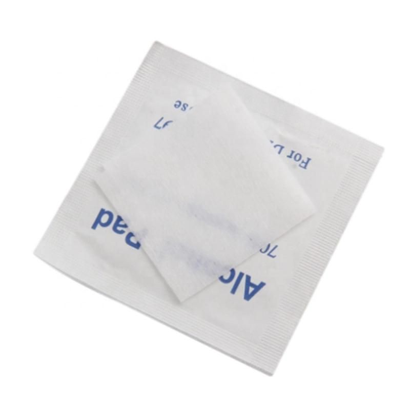 Medical Disposable 70% Isopropyl Nonwoven Alcohol Swabs Alcohol Pads