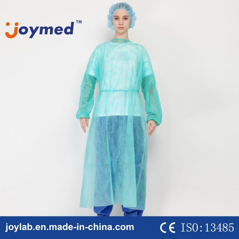 PP+PE Material Medical Isolation Gowns