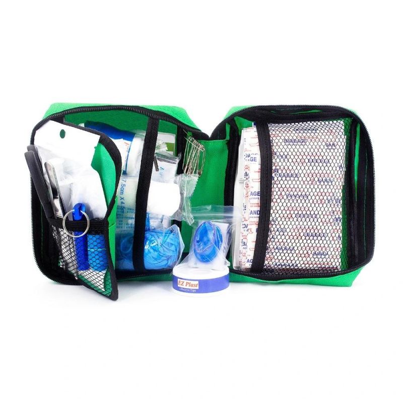 220PCS First Aid Kit for Car Home Travel Hiking Camping Outdoor Emergency Kits Green First Aid Bag