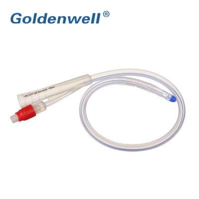 Medical Disposable 2/3 Way Silicone Foley Catheter Urinary Catheter