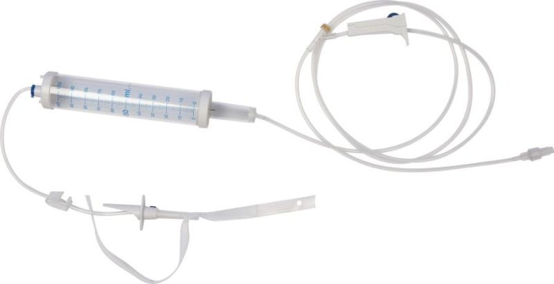 Cheap Medical Disposable IV Infusion Giving Set with Luer Lock Y Connect