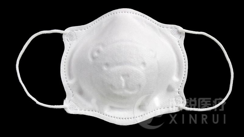 Disposable Non-Woven Baby Face Mask with Bear Shape