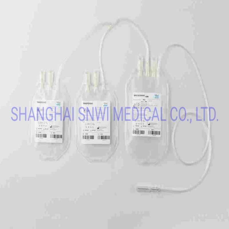 China Manufacturers High Quality Cheap Medical Disposable Transfusion Collection Blood Bag