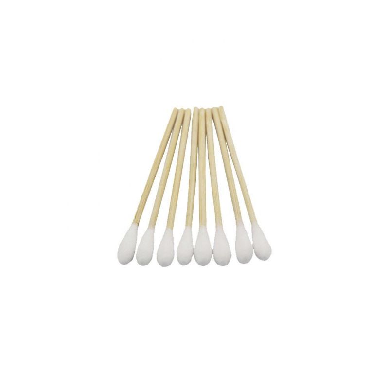 Professional Hospital Use Medical Grade Tipped Applicator Wooden Applicator Sticks