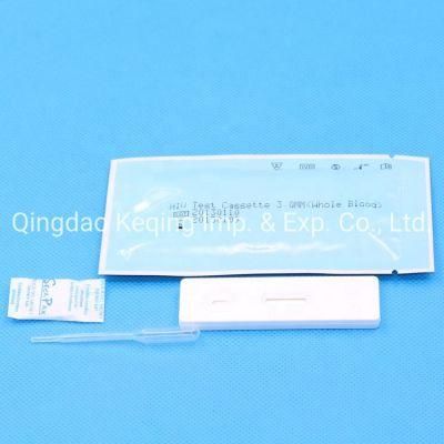 HIV 1/2 Rapid Test Device Detect Antigen and Antibodies Whole Blood/Serum/Plasma 4in1 HIV/HCV/Syphilis/Hbsag Combo Test Kit